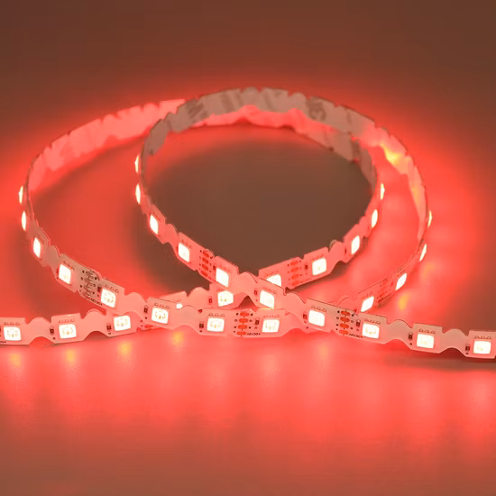 Mini 5mm 6mm 7mm Width SMD 2835 S Shape Zig Zag Bendable Flex Neon Lighting LED Strip for Signage Signboard Channel LED Letter