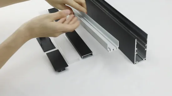 1506 Aluminum U Slot and V Slot Profile for Aluminium Rigid LED Linear Lighting Bar
