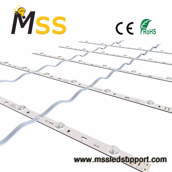 CE RoHS 24V 10.8W 1080lm Backlight LED Module LED Rigid Bar for Single Side Light Box